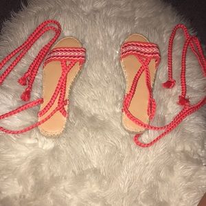Hollister gladiator sandals